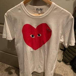 White commede garcon shirt